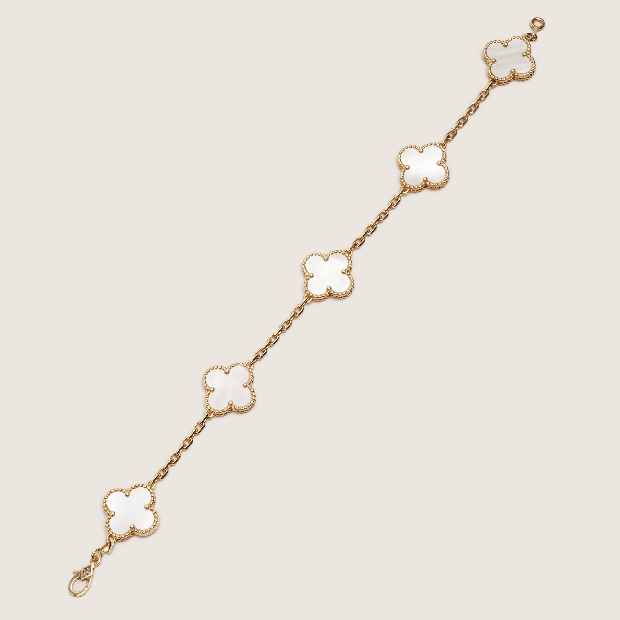 Vintage Alhambra 5-Motif Bracelet