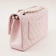 Classic Medium Double Flap Bag Powder Pink 2022 thumbnail image