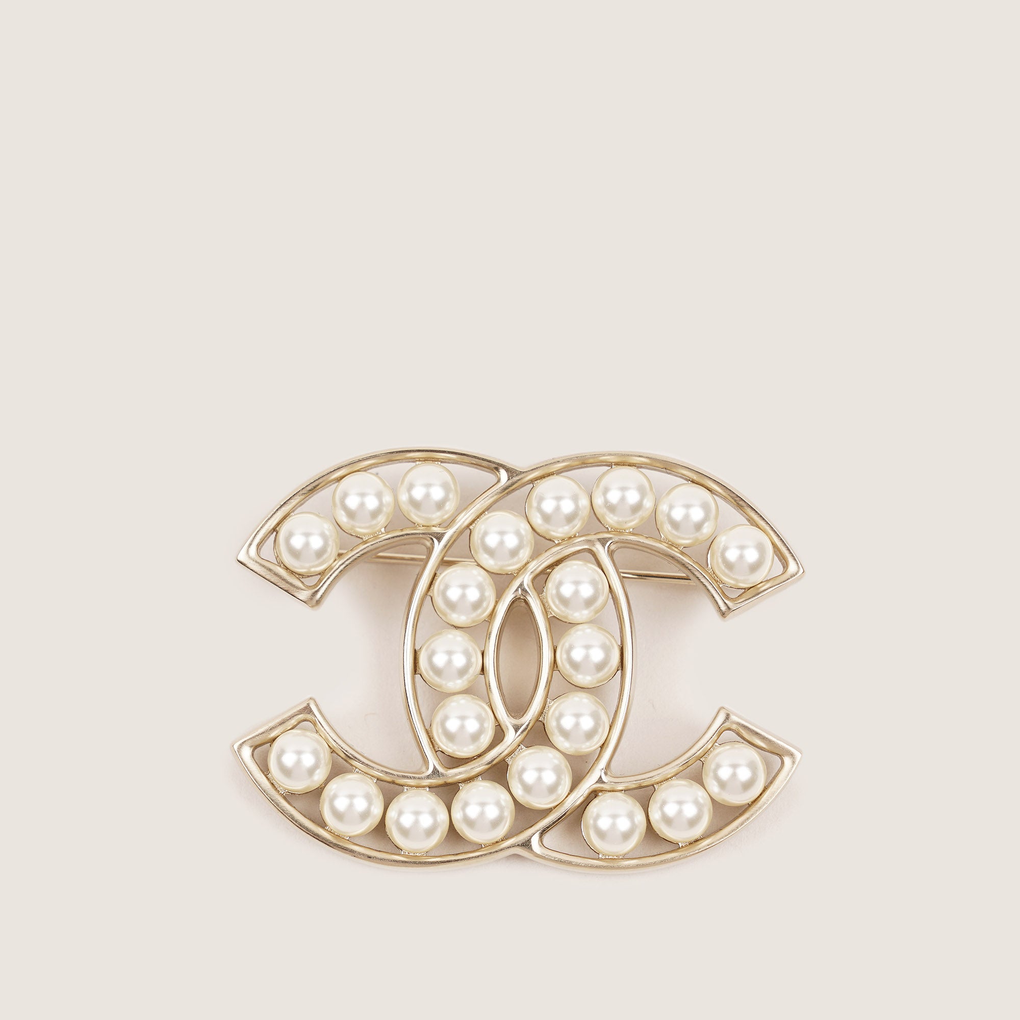 CC Pearl Brooch