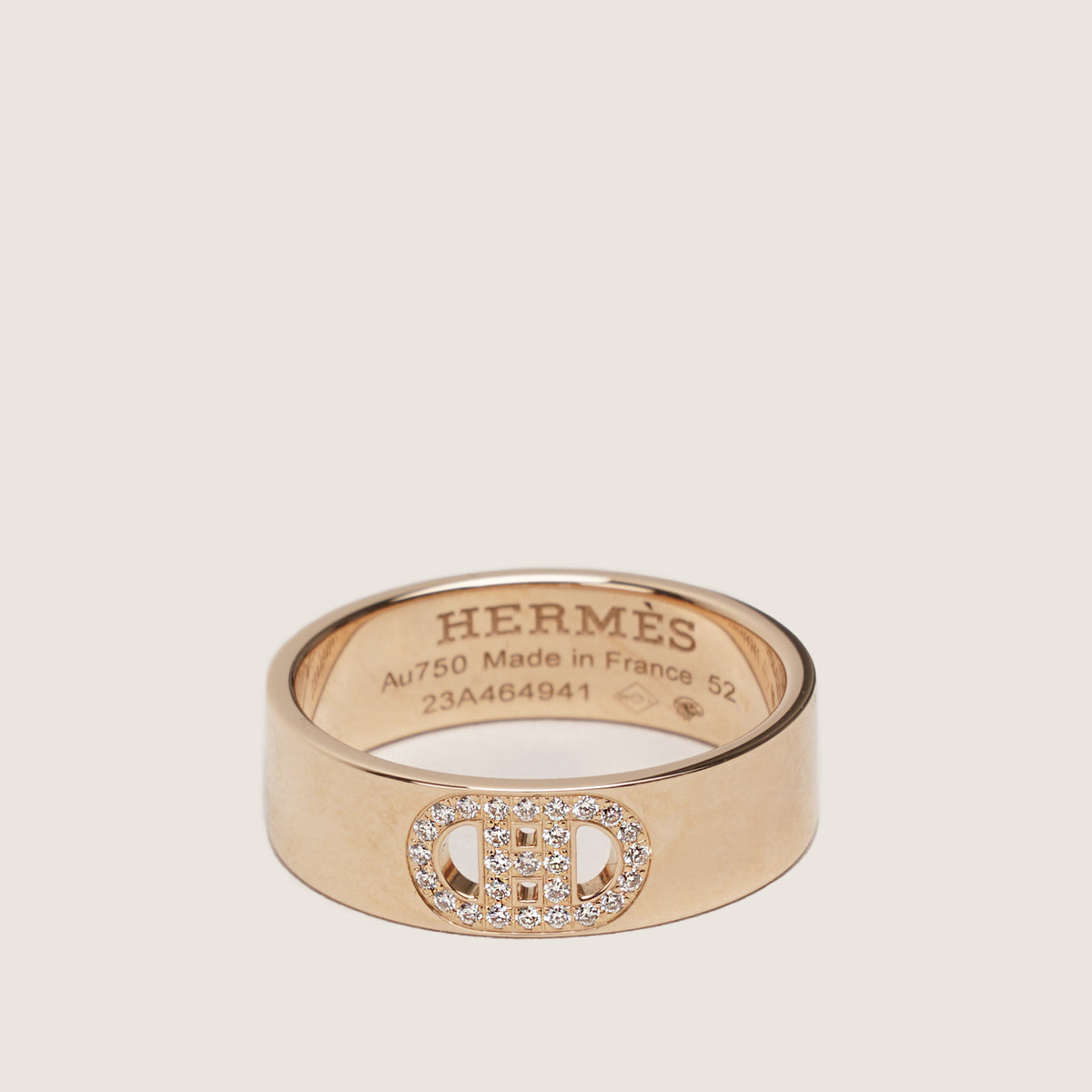 Chain Dáncre 18k Rosegold/Diamond Ring 52 image