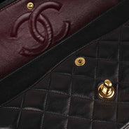 Classic Medium Double Flap Bag Black thumbnail image