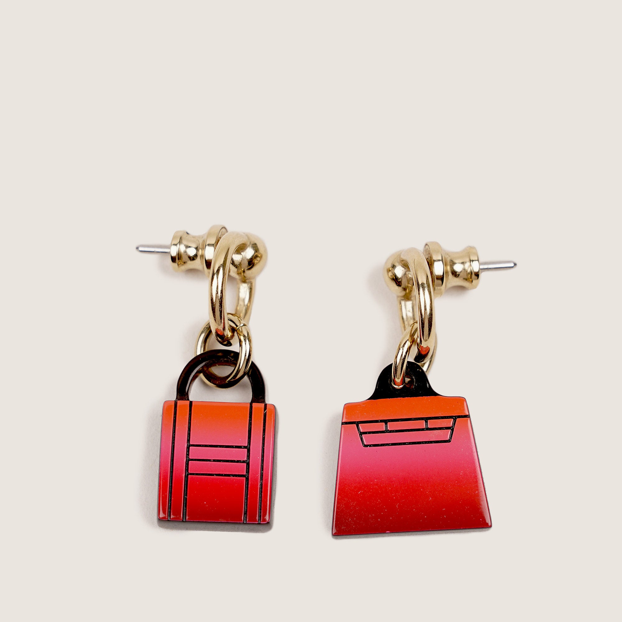 Amulettes Maroquinier Earrings