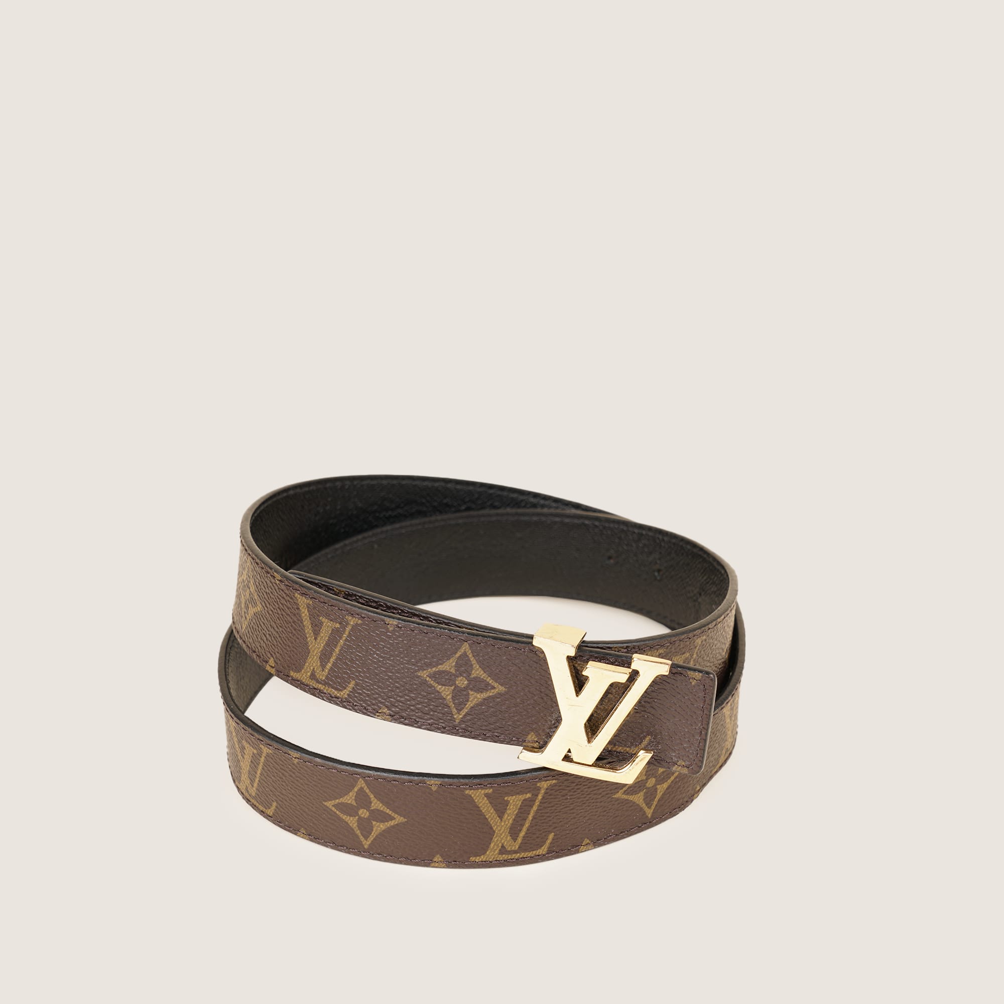 LV Initiales Reversible Belt 85