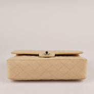 Classic Medium Double Flap Bag Beige thumbnail image