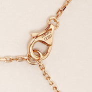 D'amour Necklace 18k Pink Gold Diamond 0,09ct 41 thumbnail image