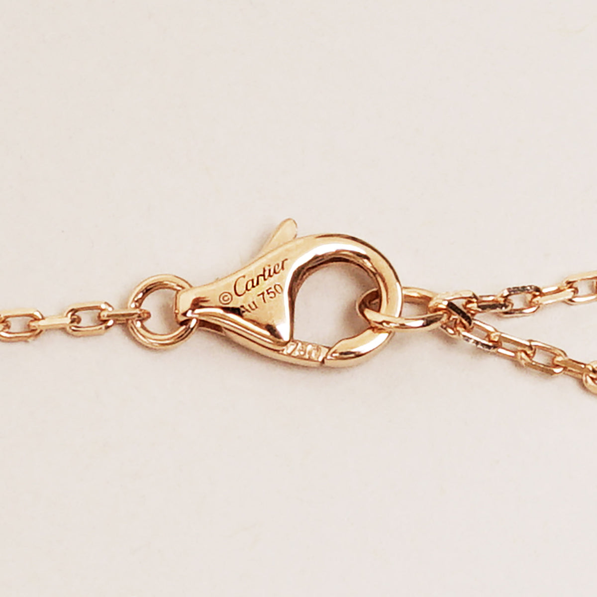 D'amour Necklace 18k Pink Gold Diamond 0,09ct 41 image