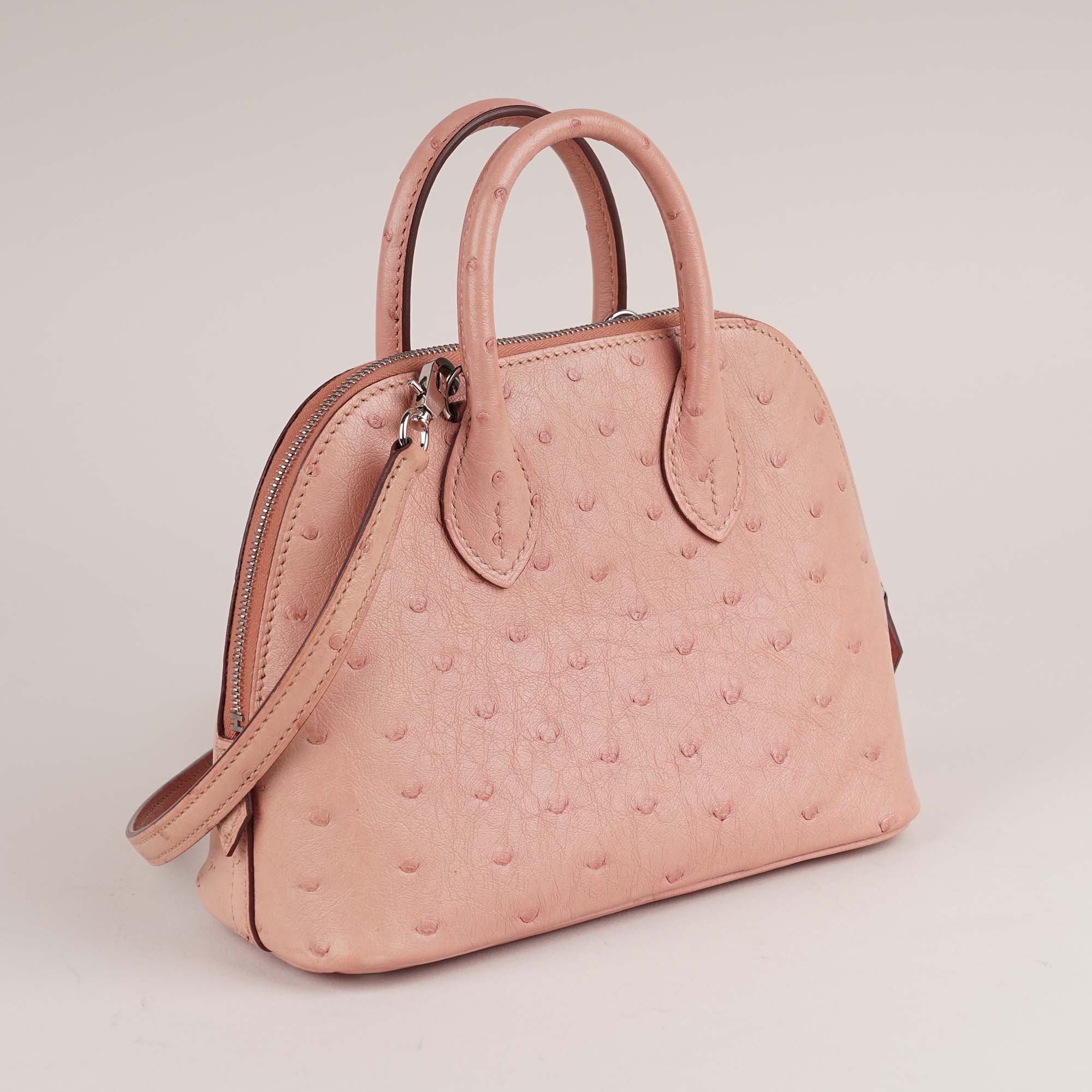Mini Bolide Ostrich Leather image