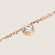 D'amour Necklace 18k Pink Gold Diamond 0,09ct 41 thumbnail image