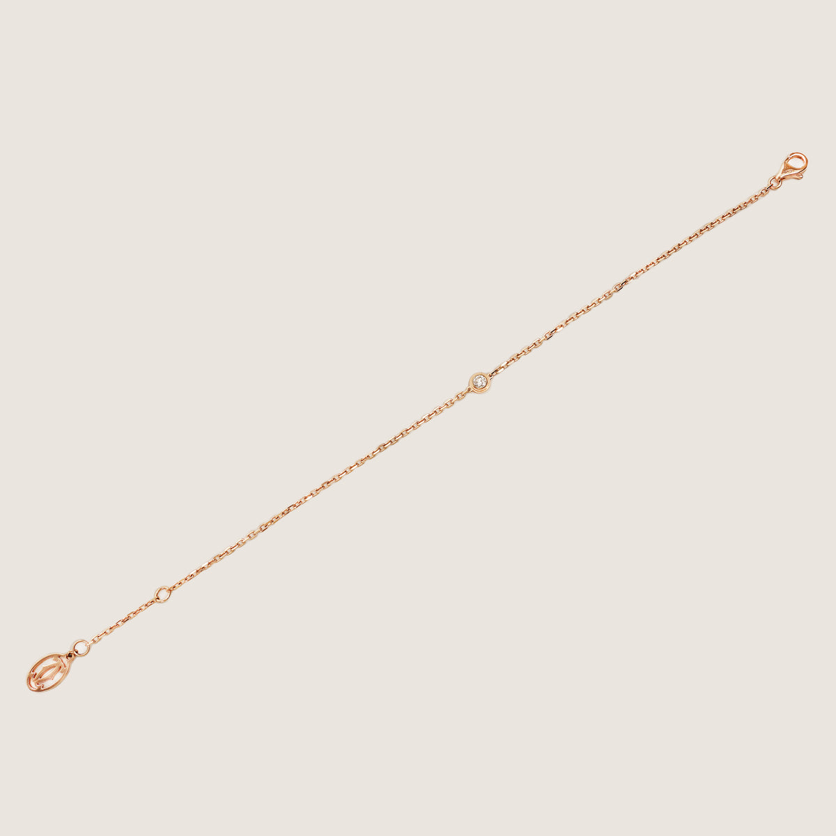 D'amour Bracelet 18k Pink Gold Diamond 0,04ct image