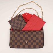 Pochette Félicie Damier Ebene Canvas thumbnail image