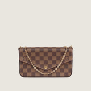 Pochette Félicie Damier Ebene Canvas thumbnail image