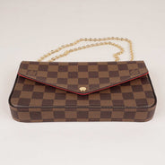 Pochette Félicie Damier Ebene Canvas thumbnail image
