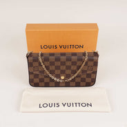 Pochette Félicie Damier Ebene Canvas thumbnail image