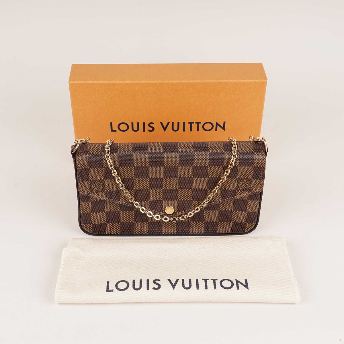 Pochette Félicie Damier Ebene Canvas image