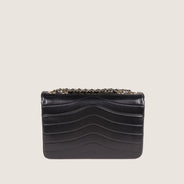 Patinated Medium Flap Bag Black Lambskin 2026 thumbnail image