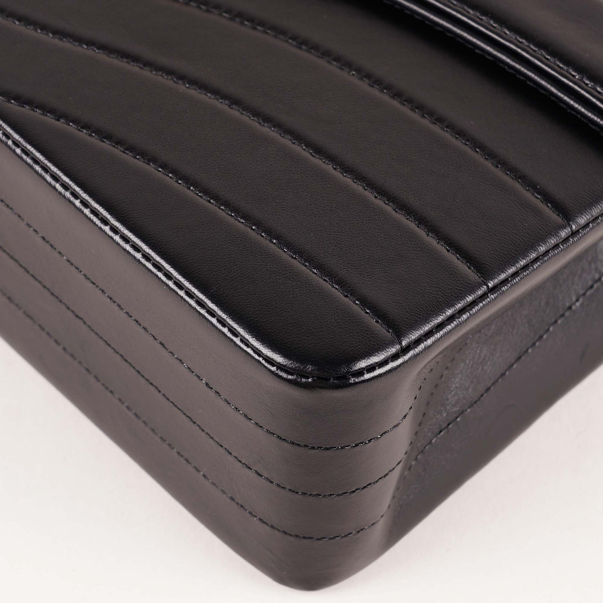 Patinated Medium Flap Bag Black Lambskin 2026 image