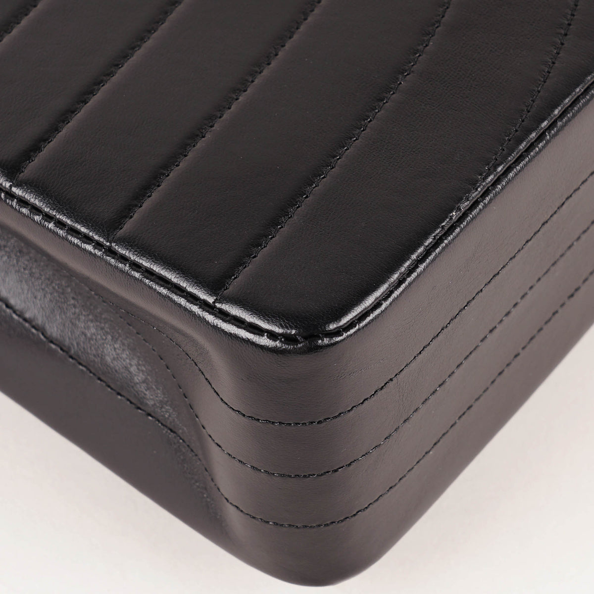Patinated Medium Flap Bag Black Lambskin 2026 image