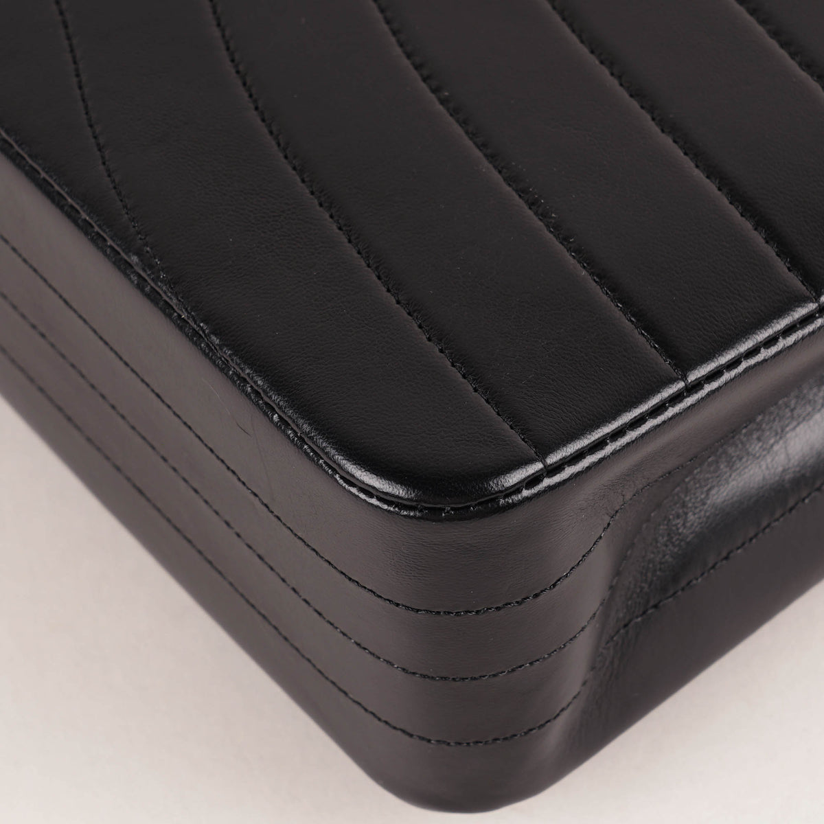 Patinated Medium Flap Bag Black Lambskin 2026 image