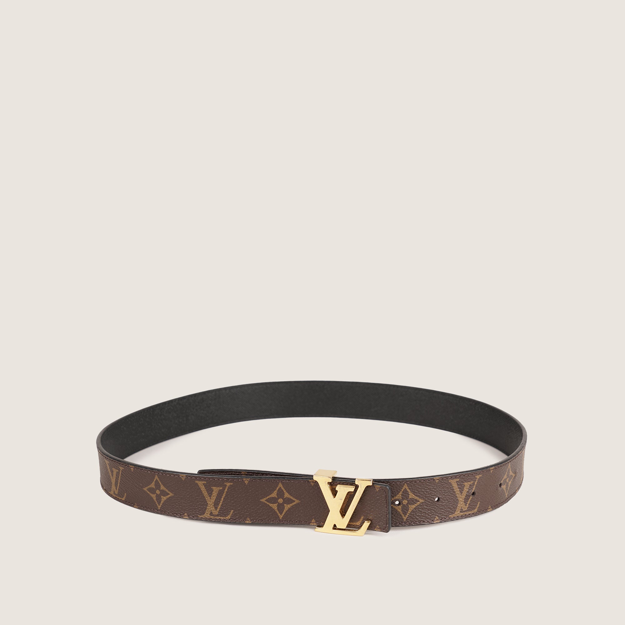 LV Initials Reversible Belt 75