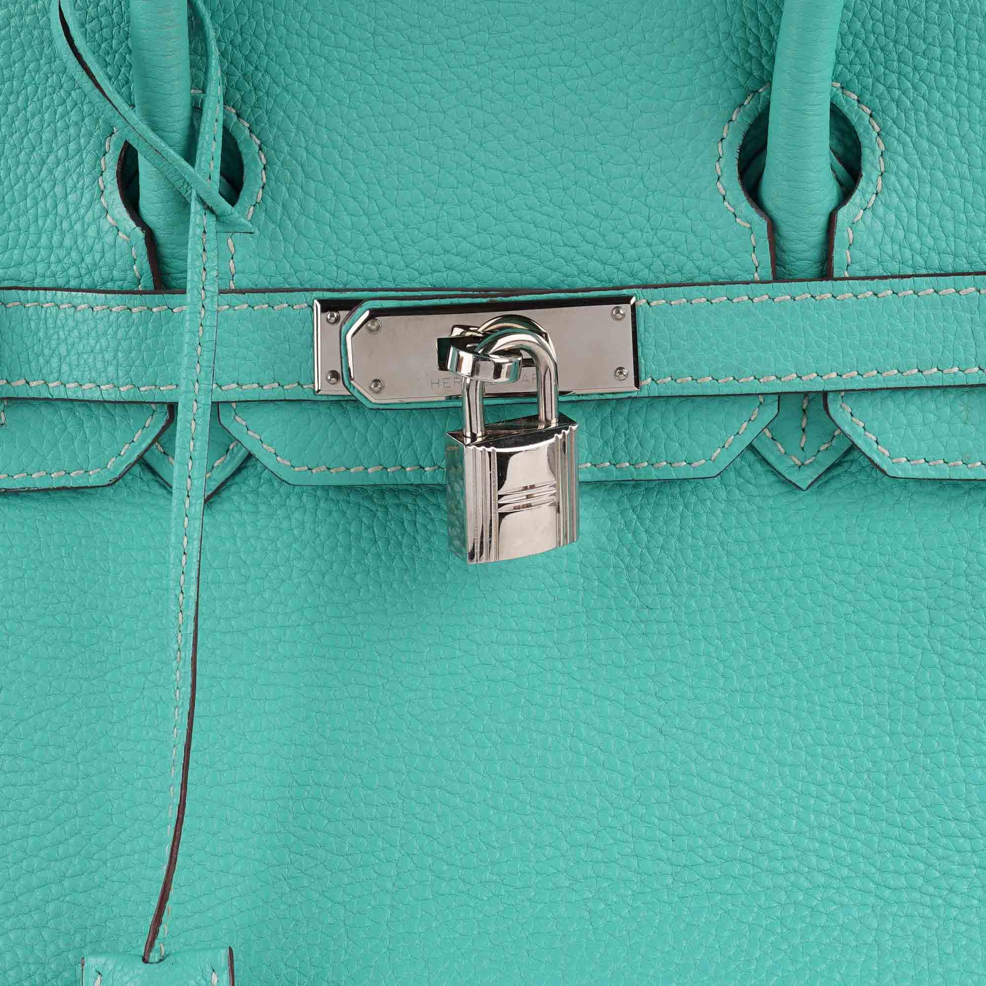 Birkin 30 Bleu Lagoon Top Handle image