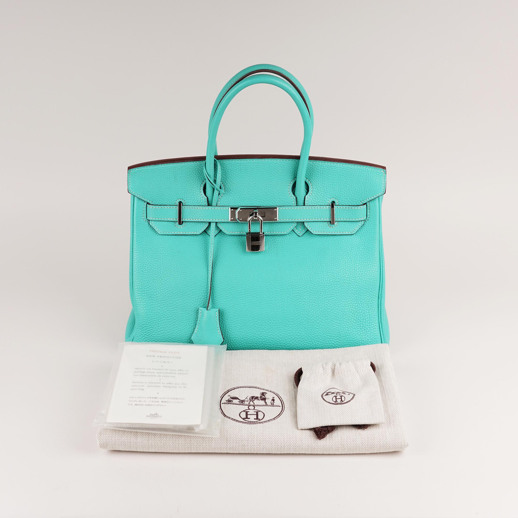 Birkin 30 Bleu Lagoon Top Handle image