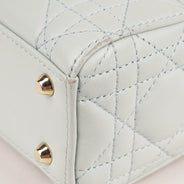 Mini Lady Dior Handbag Placid Blue Cannage Lambskin Leather thumbnail image