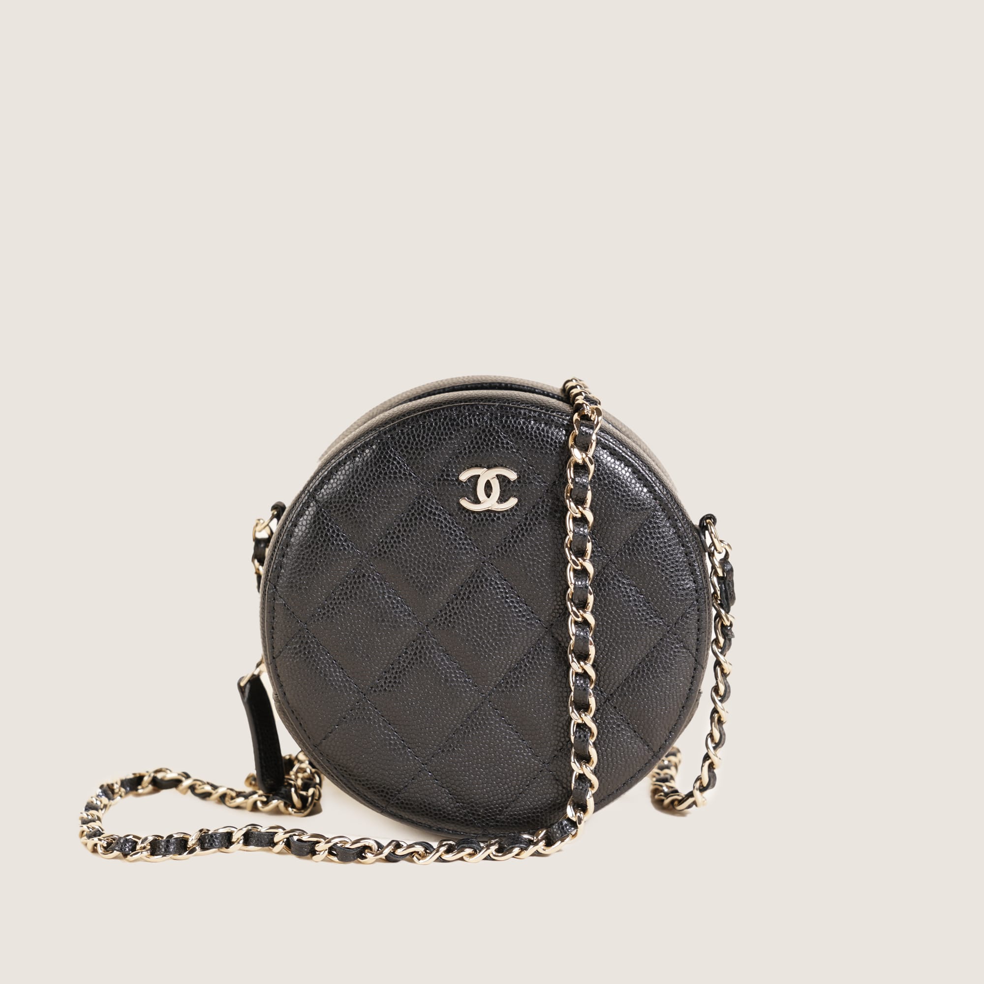 CC Round Chain Bag