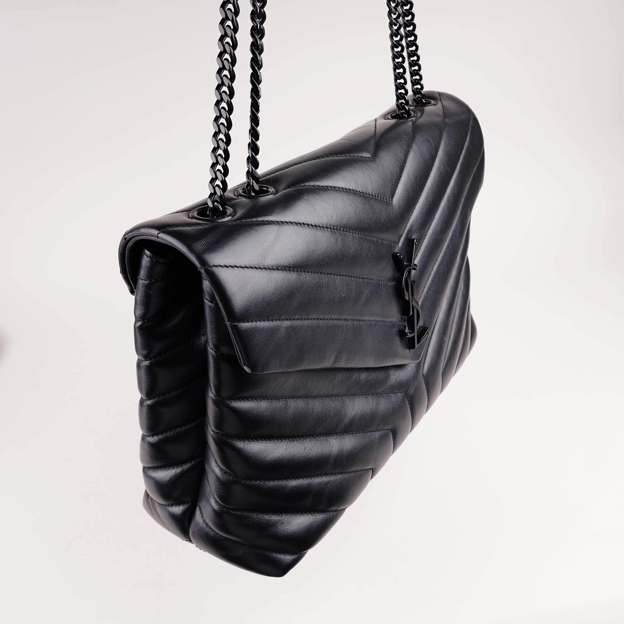 Medium LouLou Black On Black image