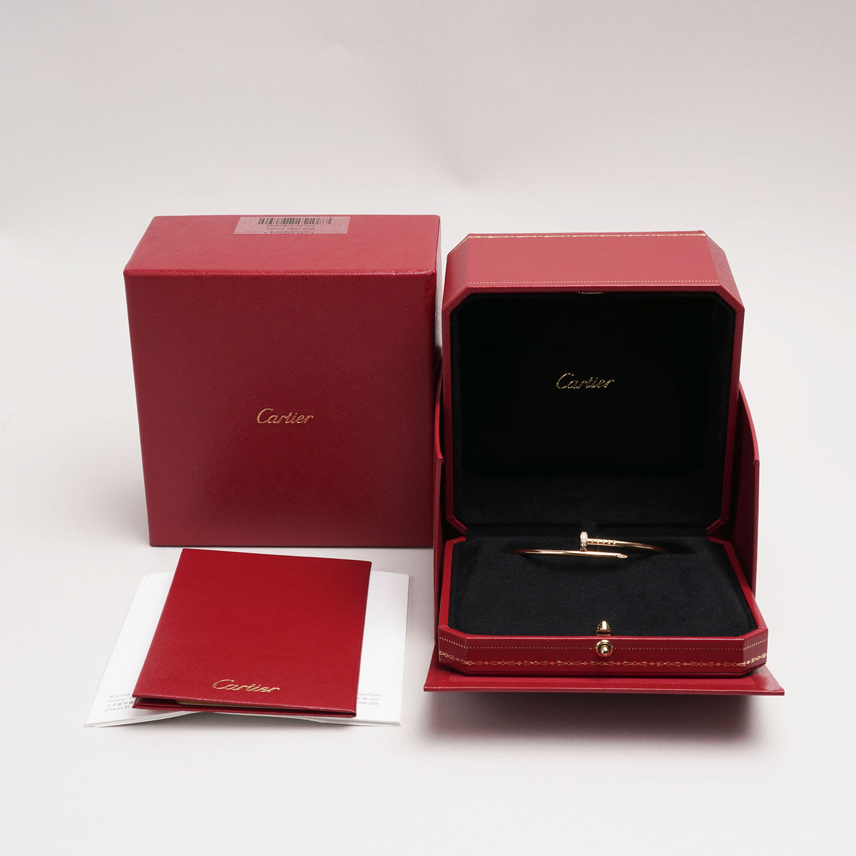 Juste un Clou Bracelet Small Model Diamonds, size 17 image