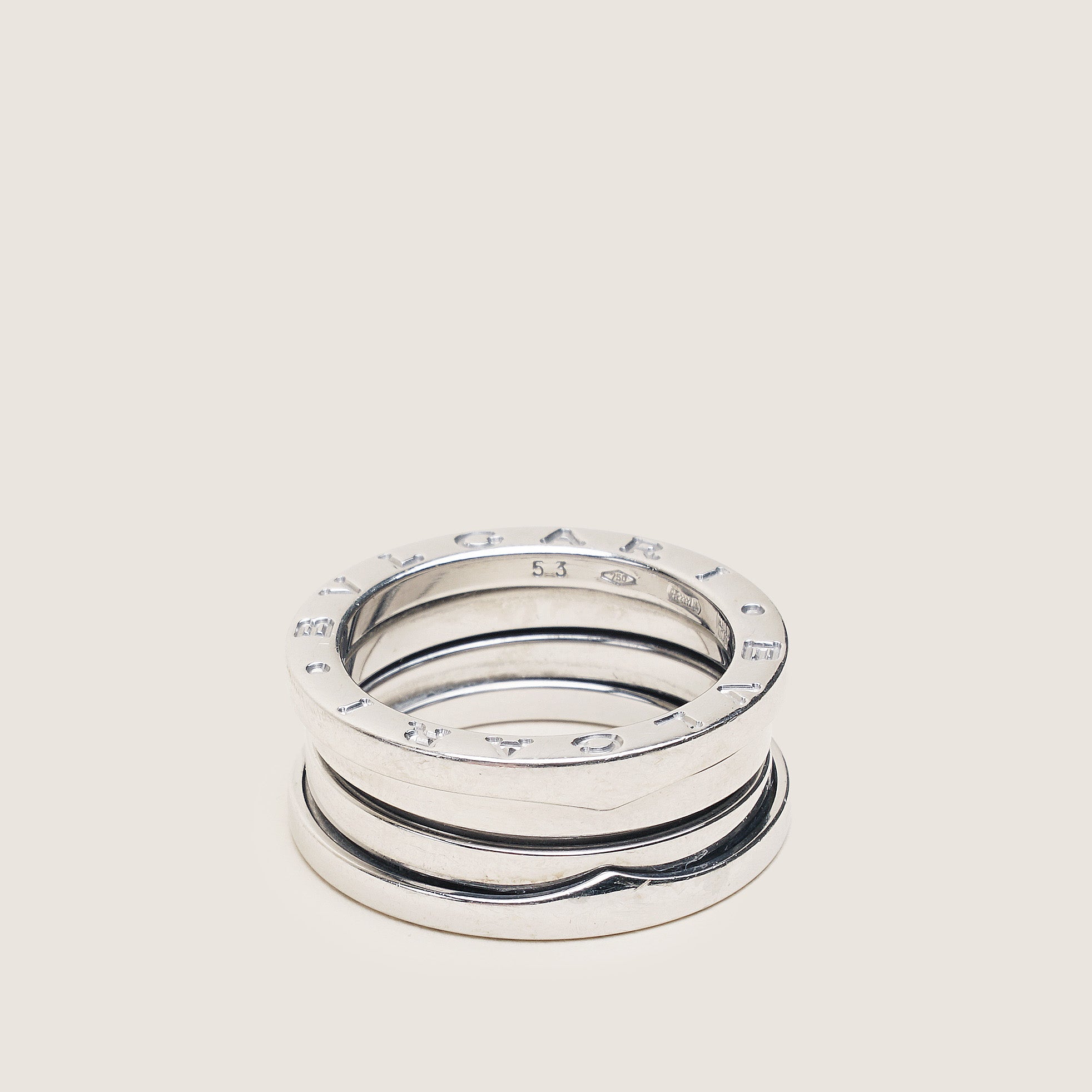 B.Zero1 Ring 18k White Gold 53 image