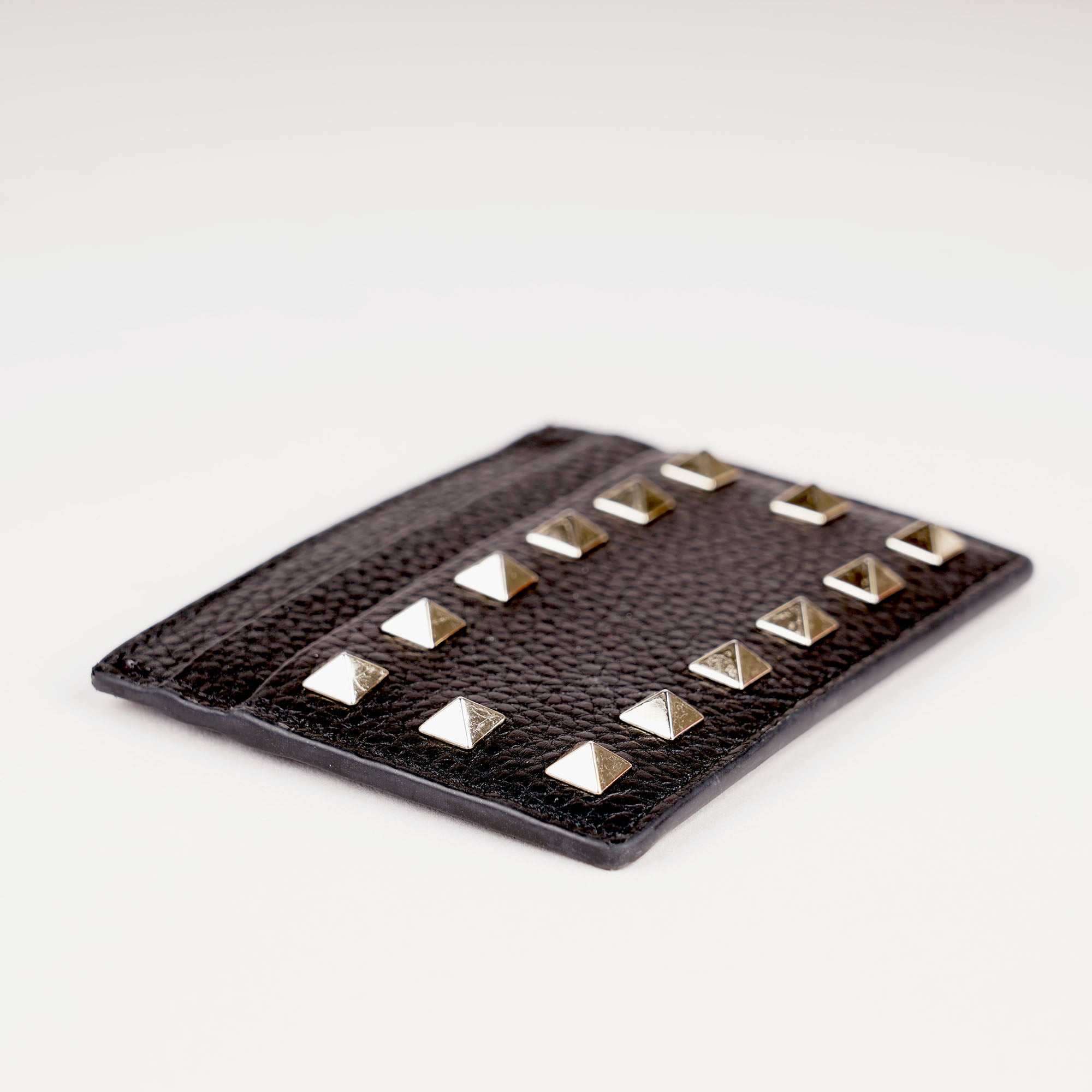 Rockstud Leather Card Holder image