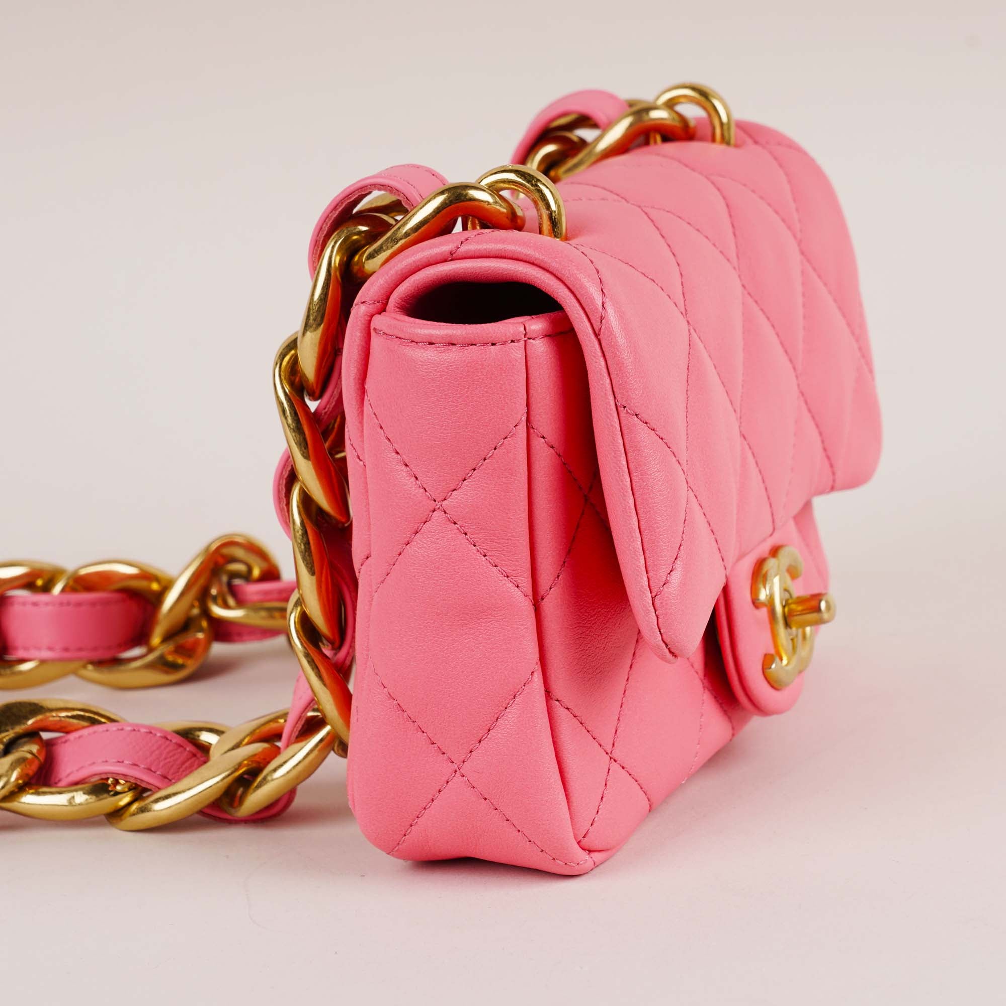 Mini Chunky Chain Flap Bag image