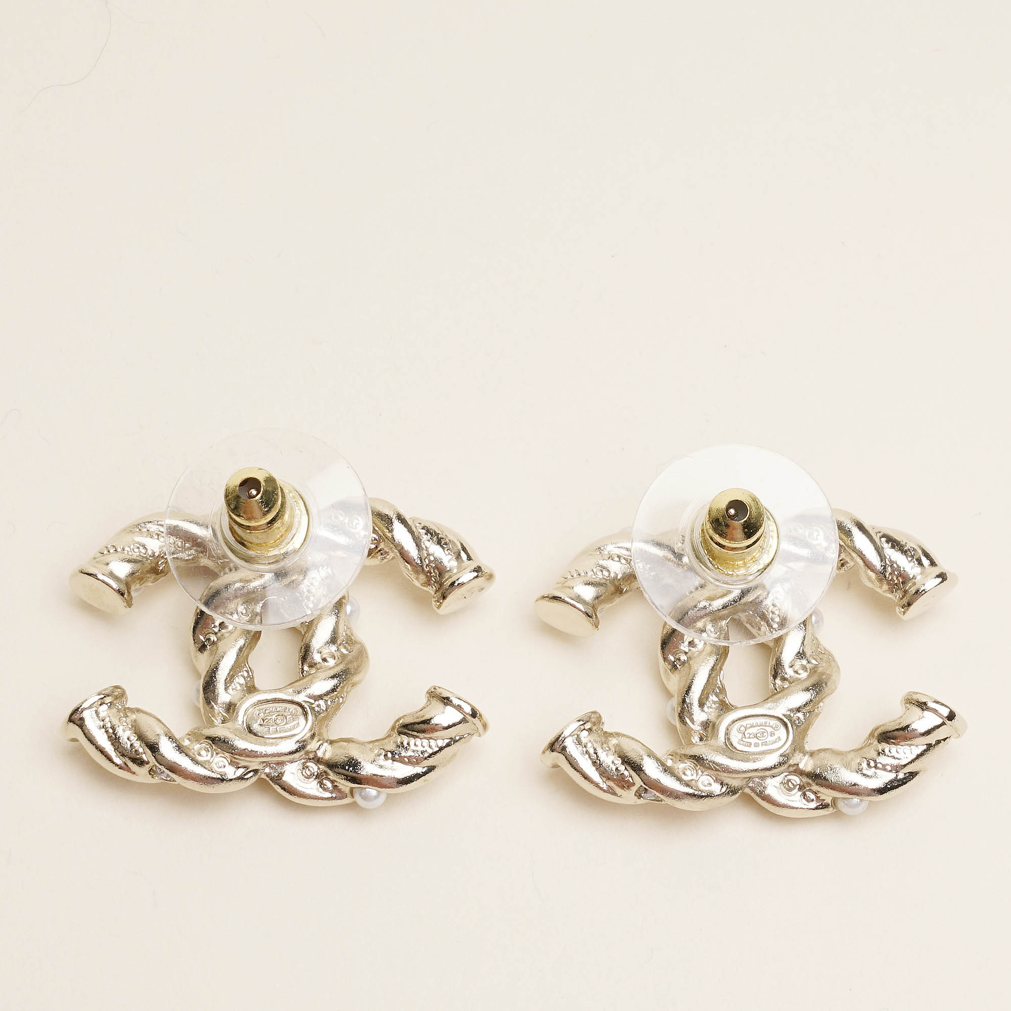 Large CC Earrings image