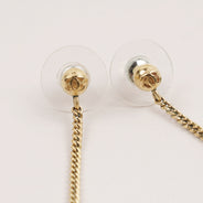 Large CC Drop Earrings thumbnail image