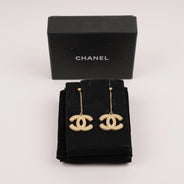 Large CC Drop Earrings thumbnail image