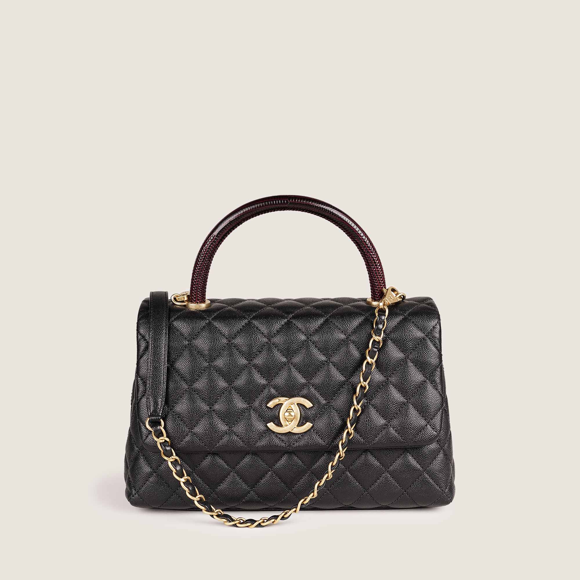 Coco Lizard Top Handle Bag