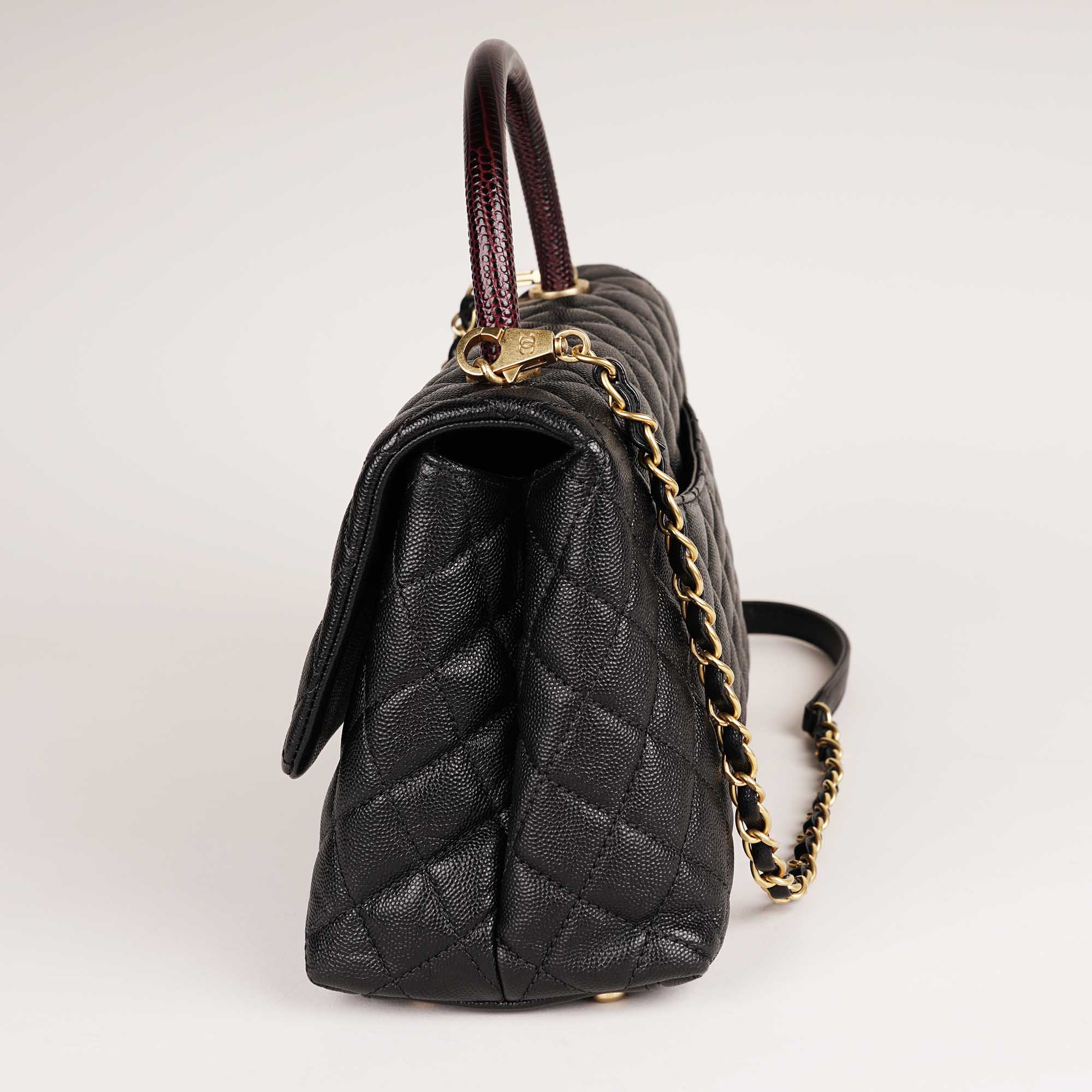 Coco Lizard Top Handle Bag image