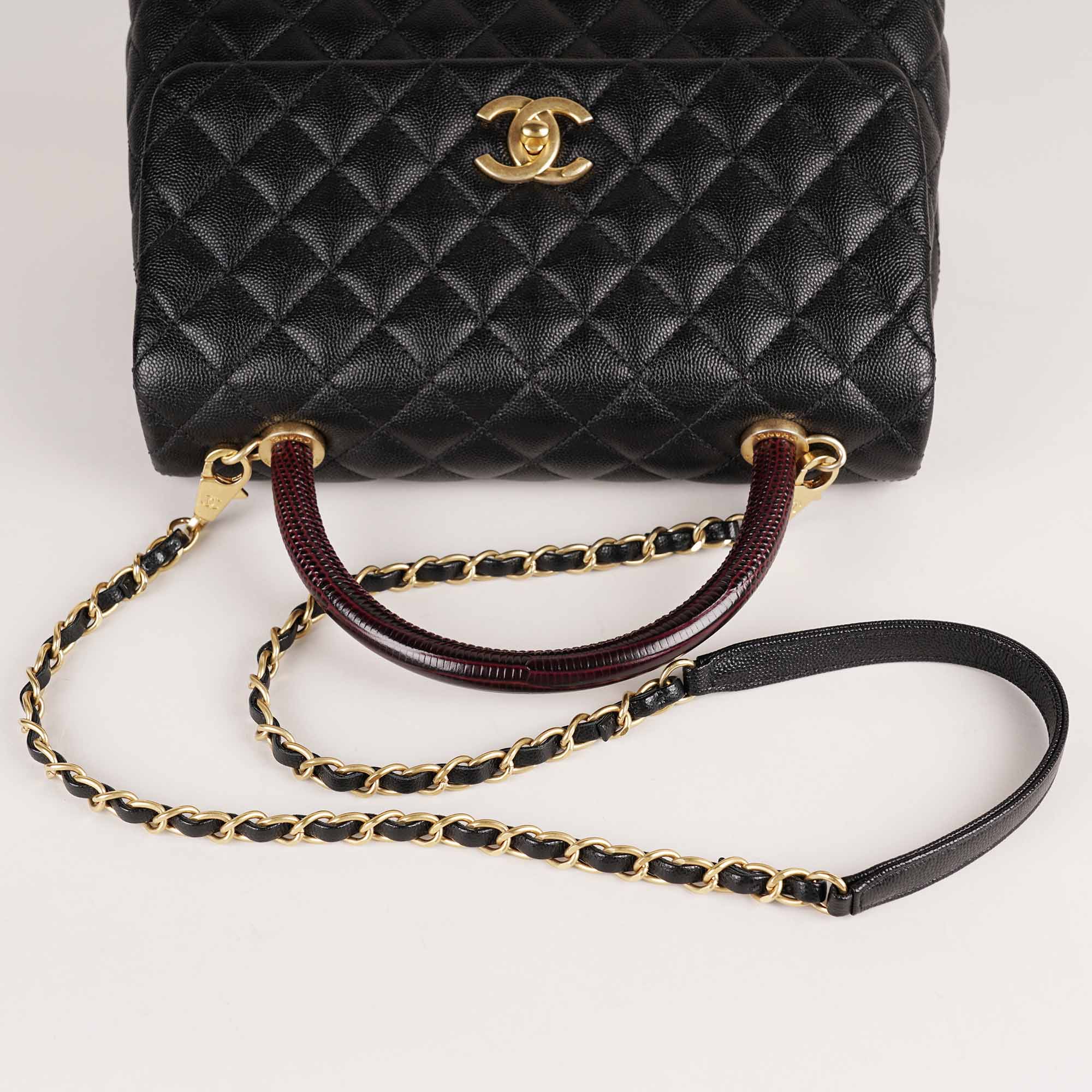 Coco Lizard Top Handle Bag image