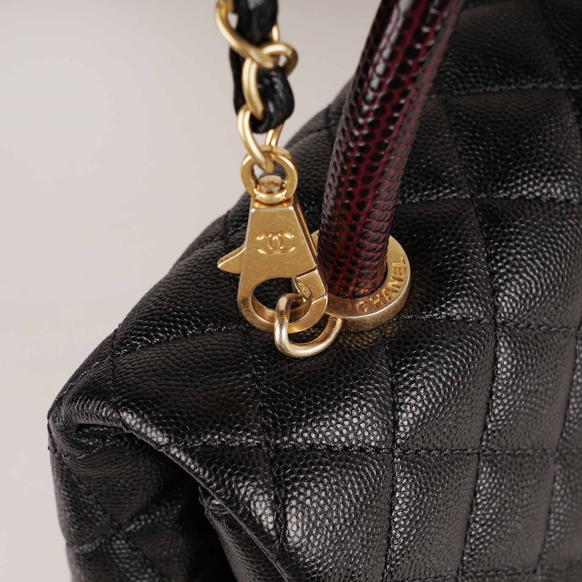 Coco Lizard Top Handle Bag image