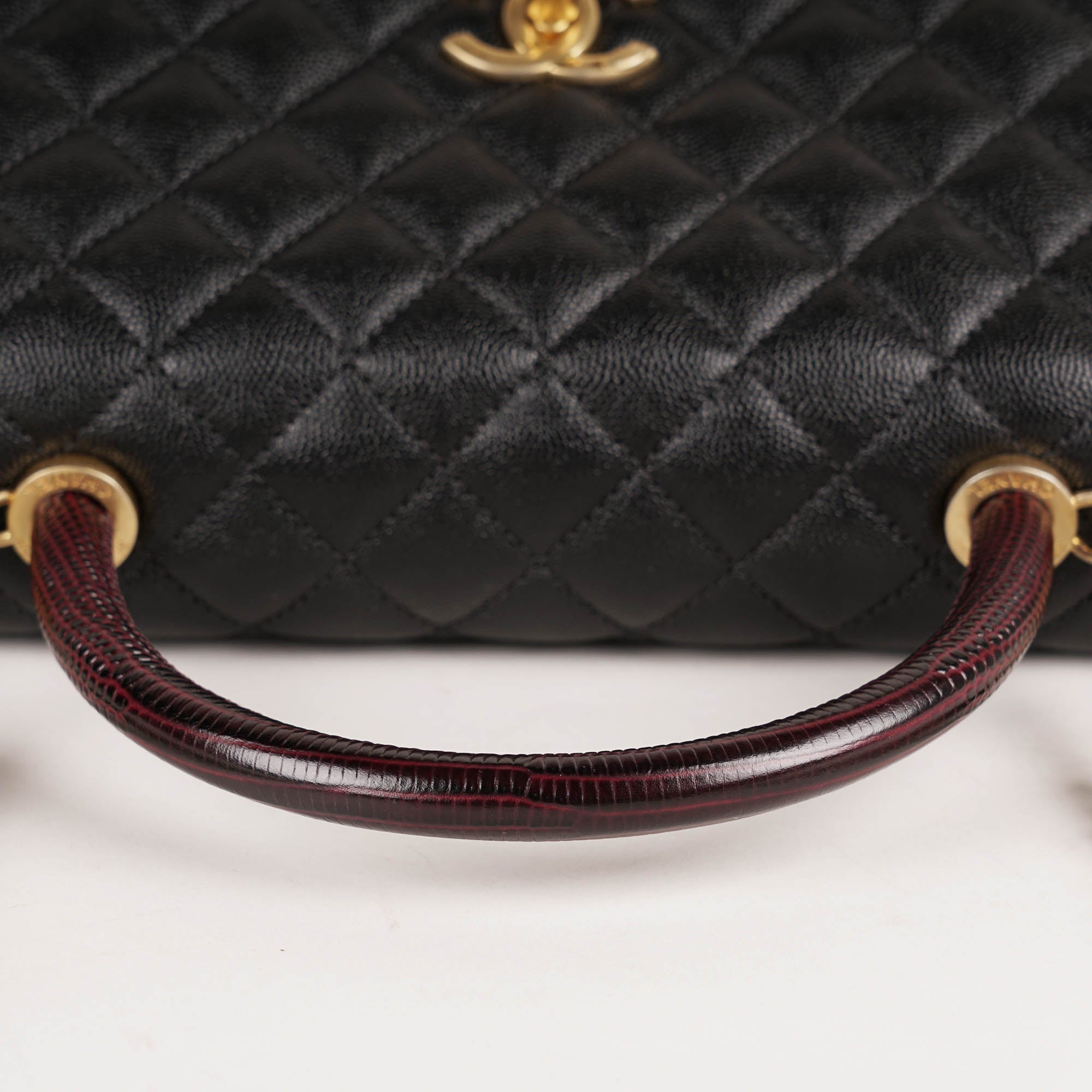 Coco Lizard Top Handle Bag image
