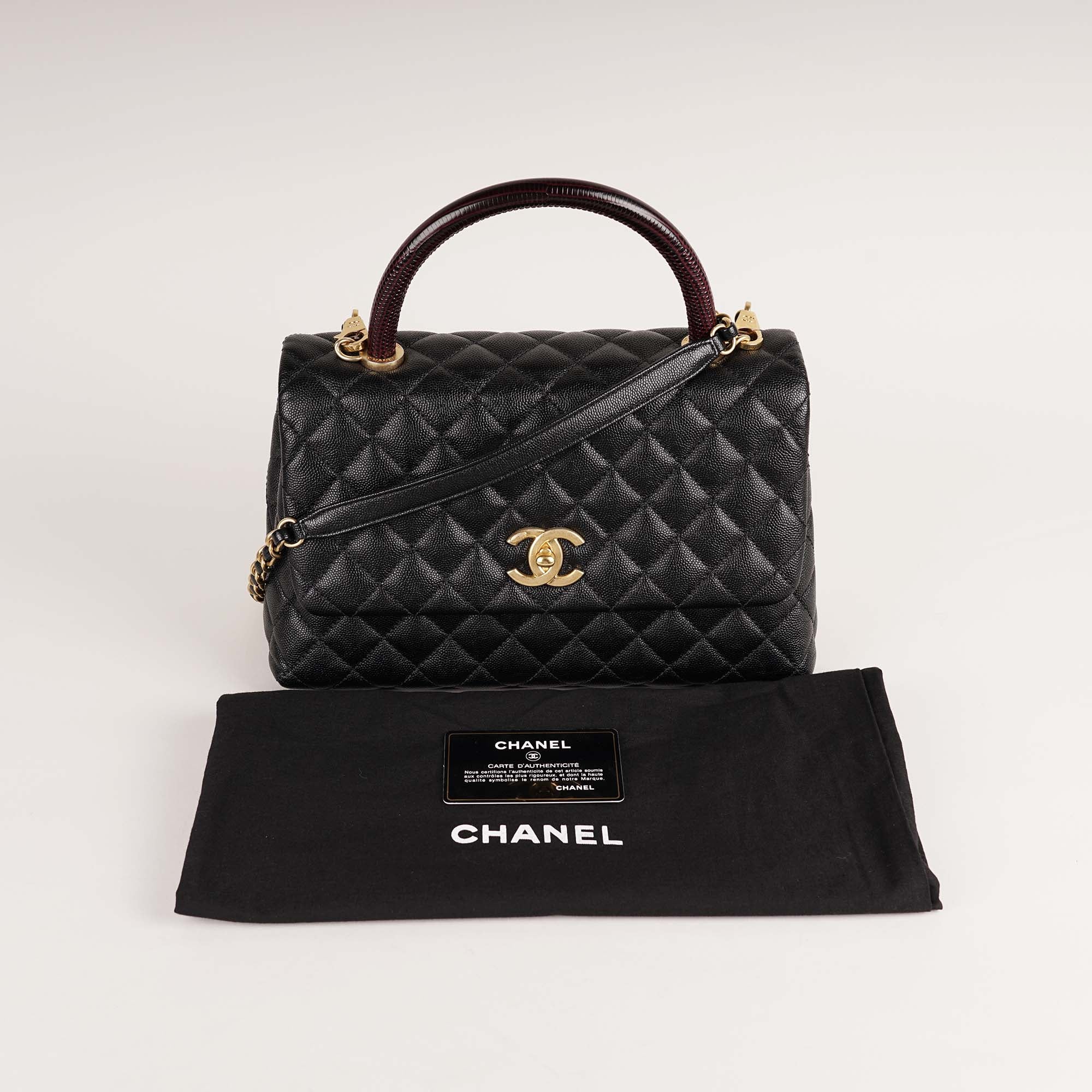 Coco Lizard Top Handle Bag image