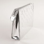 Toiletry Pouch Silver Monogram Miroir thumbnail image