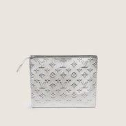 Toiletry Pouch Silver Monogram Miroir thumbnail image