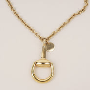 Horsebit 18k Gold Chain Necklace thumbnail image