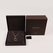 Horsebit 18k Gold Chain Necklace thumbnail image