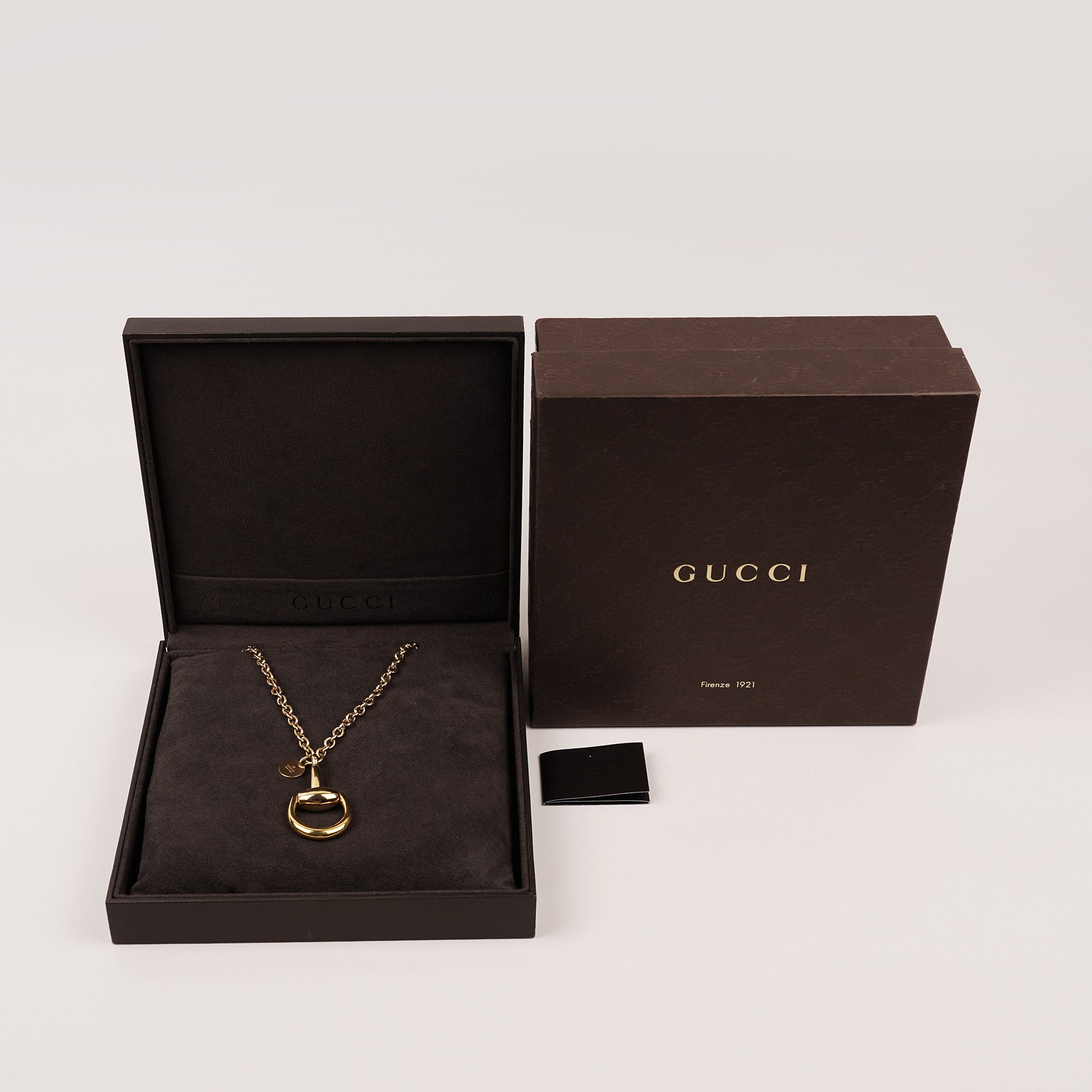 Horsebit 18k Gold Chain Necklace image