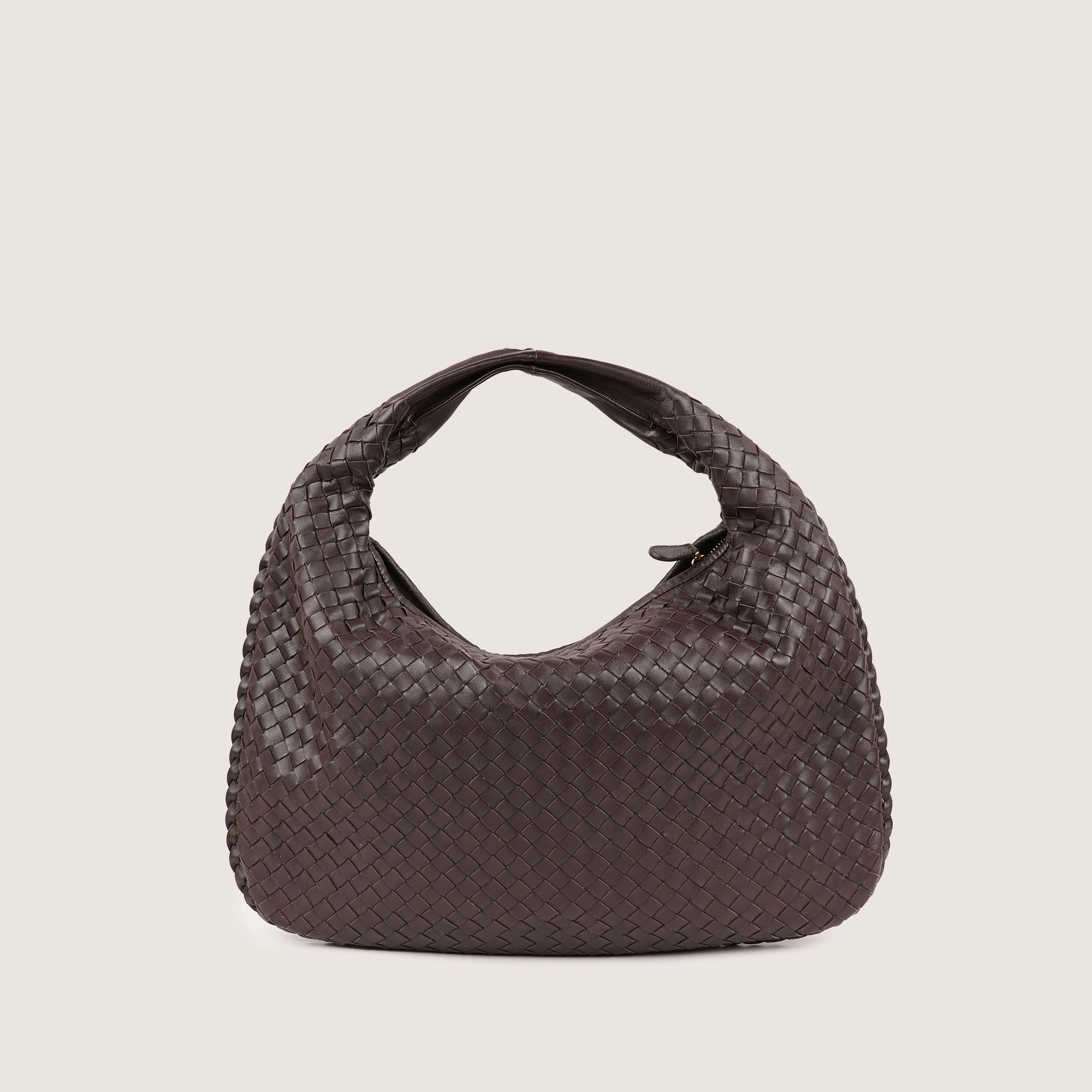 Large Intrecciato Hobo Bag