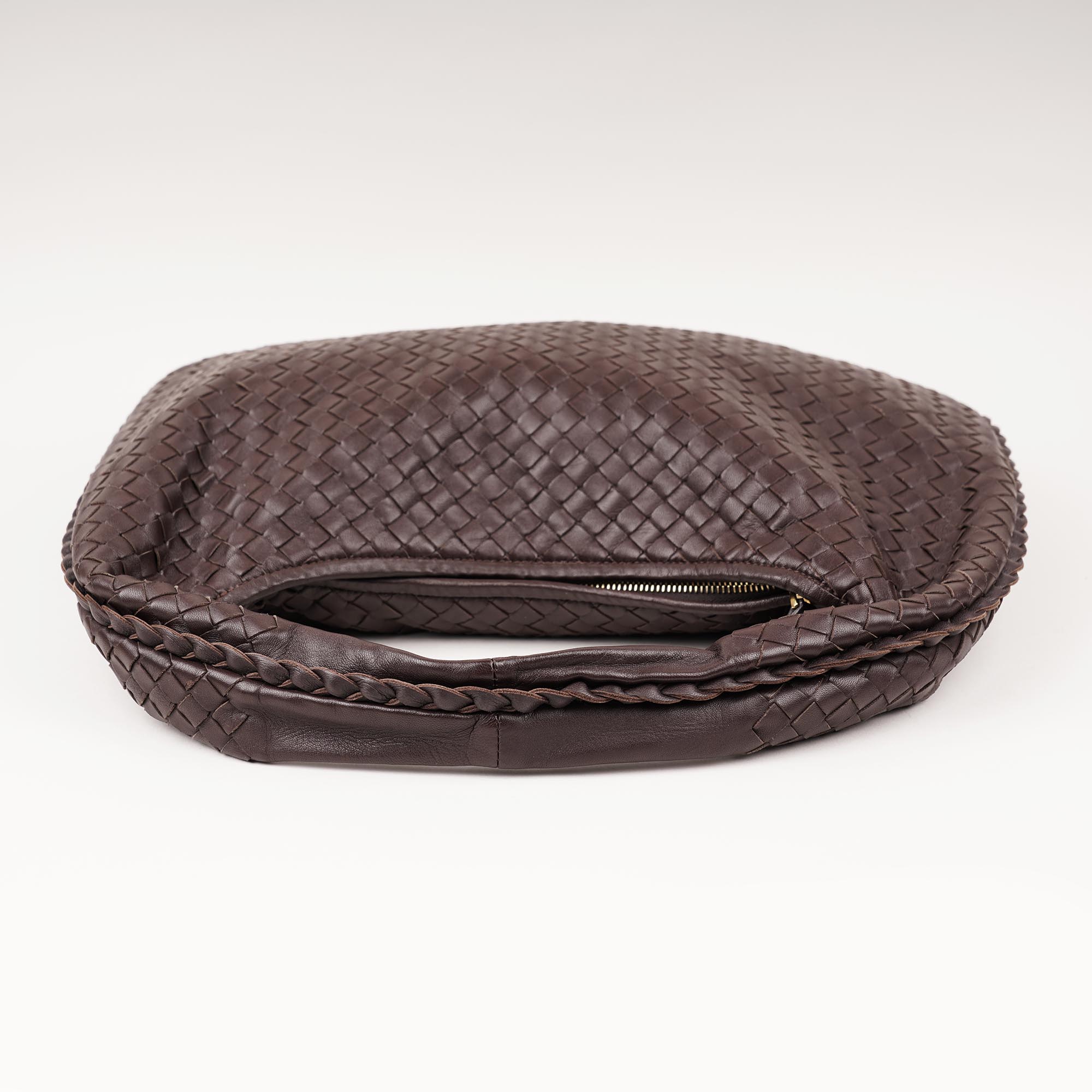 Large Intrecciato Hobo Bag image