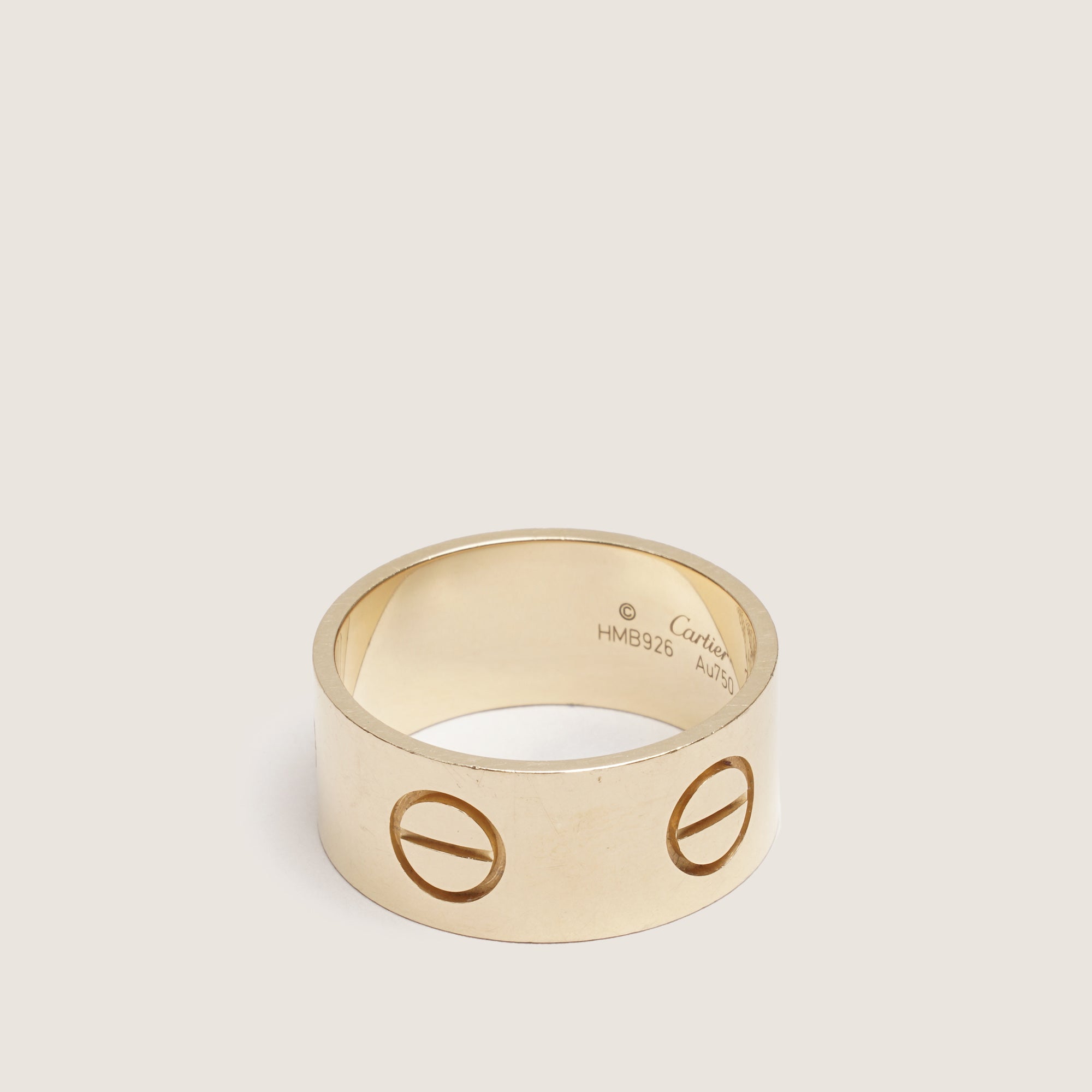Love Ring Yellow Gold