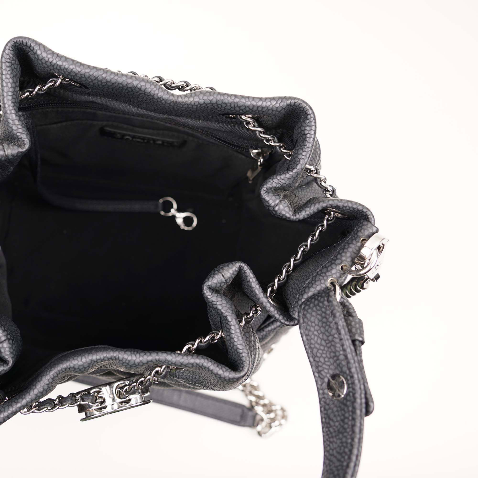 Drawsting Chain Bucket Bag image